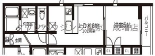 マンション大山の物件間取画像